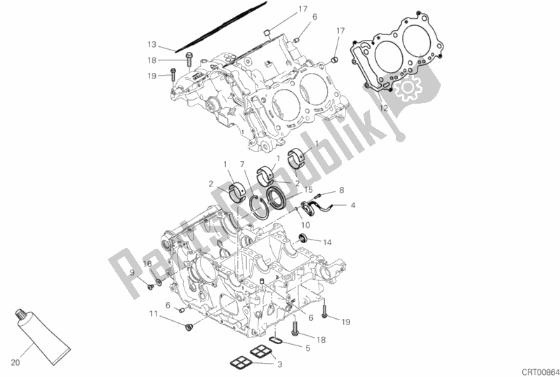 Todas las partes para 09b - Par De Semicárteres de Ducati Streetfighter V4 Thailand 1103 2020